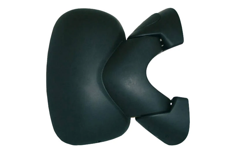Image of PRASCO OP9327003 Wing mirror Right, black, Manual, Convex, adjustable Outside Mirror (50)