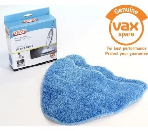 Image of Vax Replacement Microfibre Steam Mop Pads Pack of 2