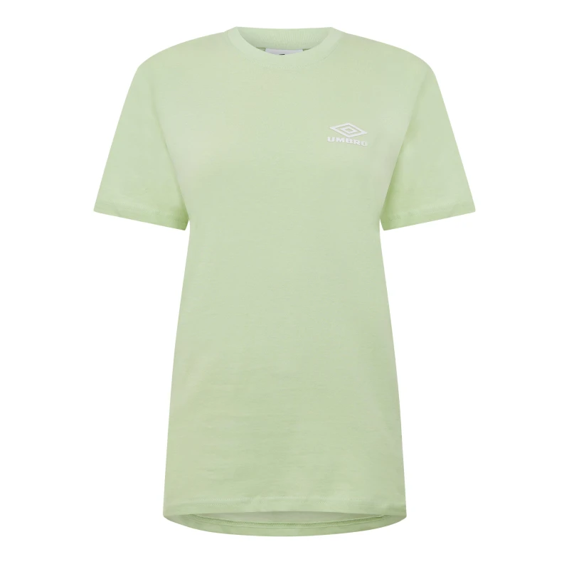 Image of Umbro Boyfriend T-Shirt Womens - Green Green 8