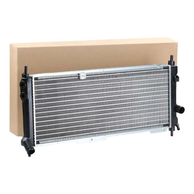 Image of RIDEX 470R0328 Engine radiator Aluminium, Mechanically jointed cooling fins, without frame Radiator,engine cooling (470)