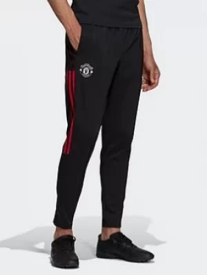 Image of adidas Manchester United Tiro Presentation Tracksuit Bottoms, Black, Size 2XL, Men