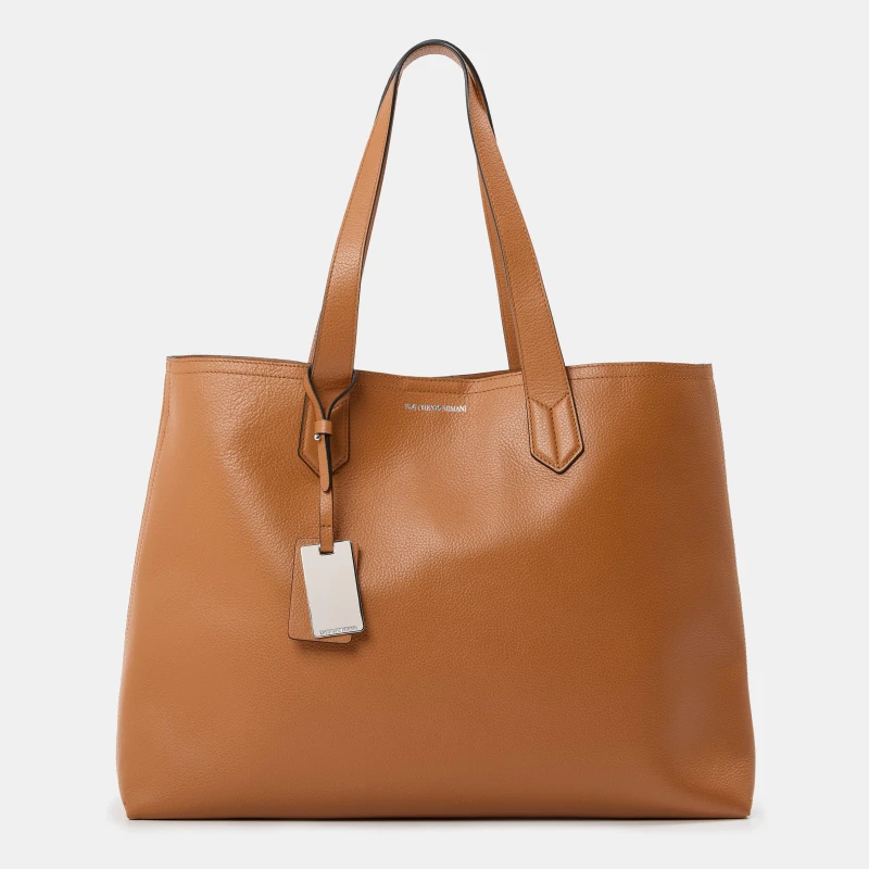 Image of Emporio Armani Womens Tote Bags Cuoio F./Cuoio female One Size