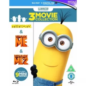 image of Minions Collection (Despicable Me/Despicable Me 2/Minions) Bluray