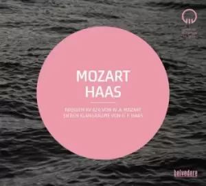 Image of WA Mozart Requim KV626/GF Haas Sieben Klangraume by Wolfgang Amadeus Mozart CD Album