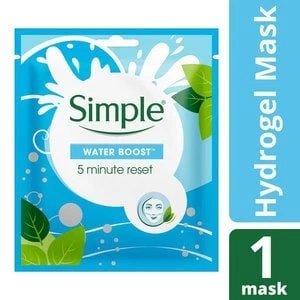 image of Simple Waterboost 5-Minute Reset Hydrogel Sheet Mask 1 PC