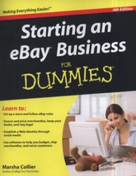 Image of Starting an eBay business for dummies by Marsha Collier