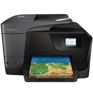 Image of HP OfficeJet Pro 8710 Wireless Colour Inkjet Printer