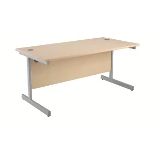 Image of Jemini Maple 1200mm Rectangular Cantilever Desk KF838077