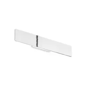 Image of ZIG ZAG 53cm Integrated LED Wall Lamp Chrome, 3000K