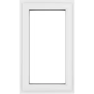 image of Crystal Casement uPVC Window Left Hand Opening 610mm x 1040mm Clear Double Glazing in White