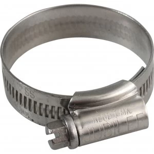 image of Jubilee Stainless Steel Hose Clip 30mm - 40mm Pack of 1