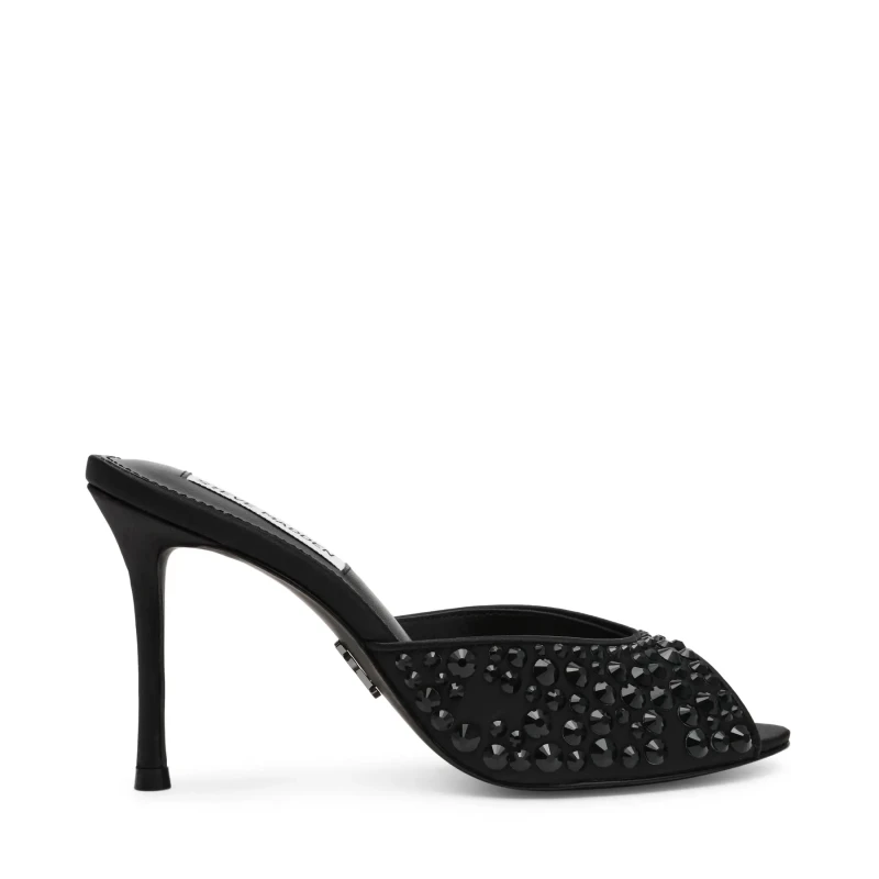 Image of Steve Madden Womens heeled sandals Steve Madden Rollout-R Noir Female 38