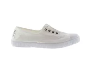 image of Victoria Womens 1915 Sustainable No Lace Pumps - Blanco - UK 4