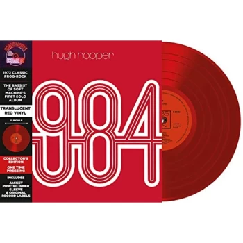 Image of Hugh Hopper - 1984 (Red Vinyl) Vinyl