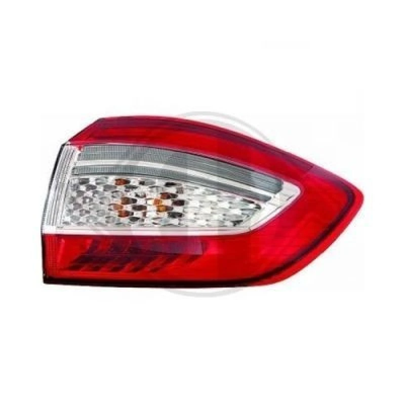 Image of DIEDERICHS 1428790 Rear light Outer section, without bulb holder, Right, PY21W Combination Rearlight (391)