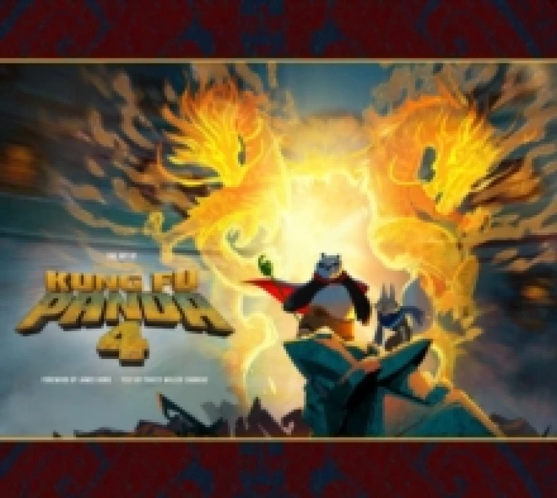 Image of The Art of DreamWorks Kung Fu Panda 4 Hardback