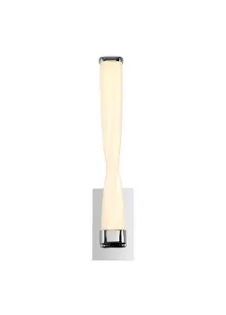 Image of Bathroom Wall Lamp Small, 2 x 5W LED, 3000K, 700lm, IP44, Polished Chrome