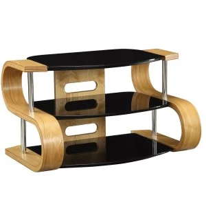 Jual Florence Curve Oak TV Stand 850