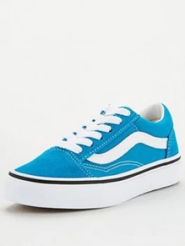 Image of Vans Childrens Old Skool - Blue White