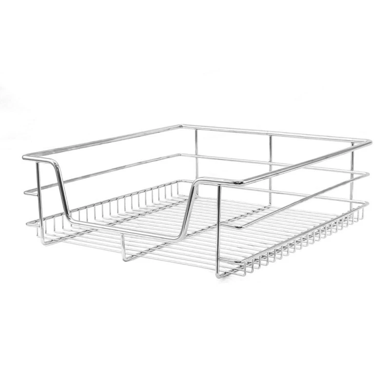 Image of (Pack of 3) KuKoo Kitchen Pull Out Storage Baskets - 500mm
