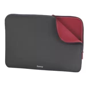 image of Hama Neoprene Laptop Sleeve Up To 44cm (17.3") Grey