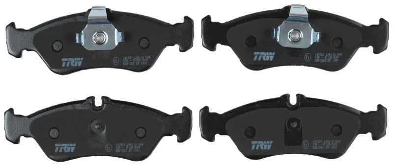 Image of TRW GDB1263 Brake pad set prepared for wear warning indicator Brake Pad Set,disc brake (402)