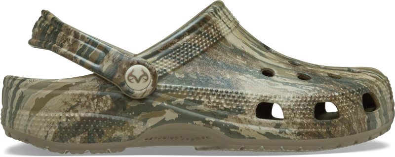 Image of Crocs Unisex Realtree Legacy Classic Clogs Multi W10/M9