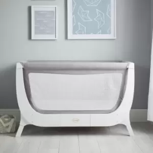 Image of Shnuggle Air Bedside Crib to Cot Conversion Kit - Dove Grey