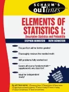 Image of schaums outline of elements of statistics i descriptive statistics and prob