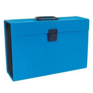 Rexel Joy Expanding Organiser File 19 Part Blissful Blue