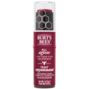 image of Burt's Bees 100% Natural All Aglow Lip & Cheek Stick 8.5g (Various Shades) - Lilac Lagoon