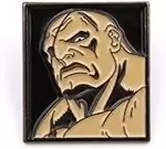 image of Street Fighter Sagat Pin Badge