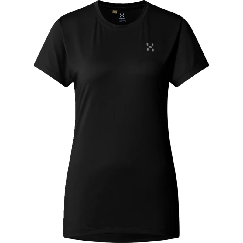 Image of Womens T-Shirt Haglofs Trekk Tech Noir Female M
