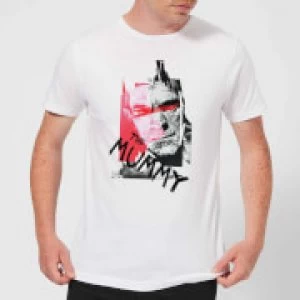 Image of Universal Monsters The Mummy Collage Mens T-Shirt - White - 3XL