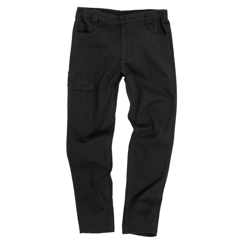 Image of Result Result Men Stretch Slim Leg Chinos in Black Size: X-Small Black XS Male 5063470423538