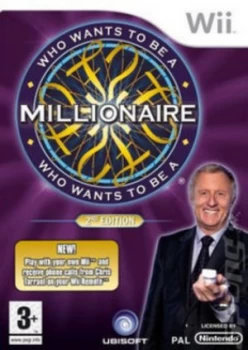 image of Who Wants to be a Millionaire 2nd Edition Nintendo Wii Game