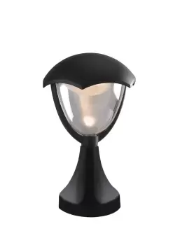 Image of MEGAN Outdoor LED Pedestal Light Black, IP44 800lm 4000K 20x31cm