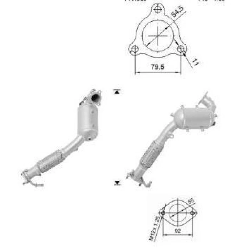 Image of Catalytic converter VEGAZ MIK-982