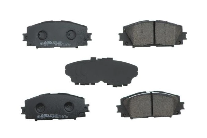 Image of AISIN BPTO-1032 Brake pad set Premium ADVICS by AISIN excl. wear warning contact Brake Pad Set,disc brake (402)