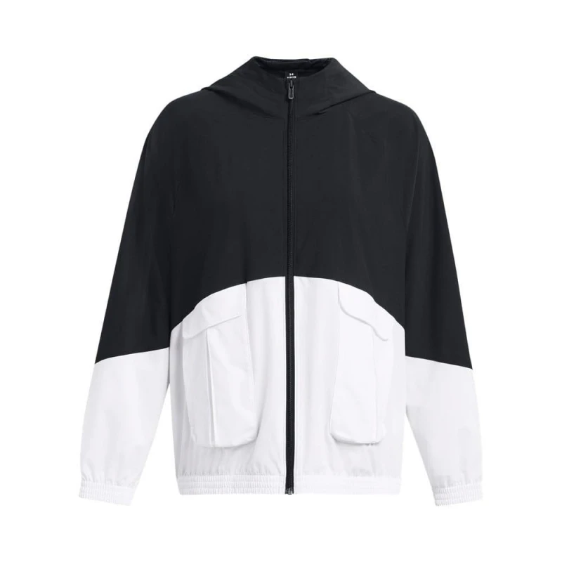 Image of Under Armour UA ArmourSport Cargo Oversized Jacket - Black 8