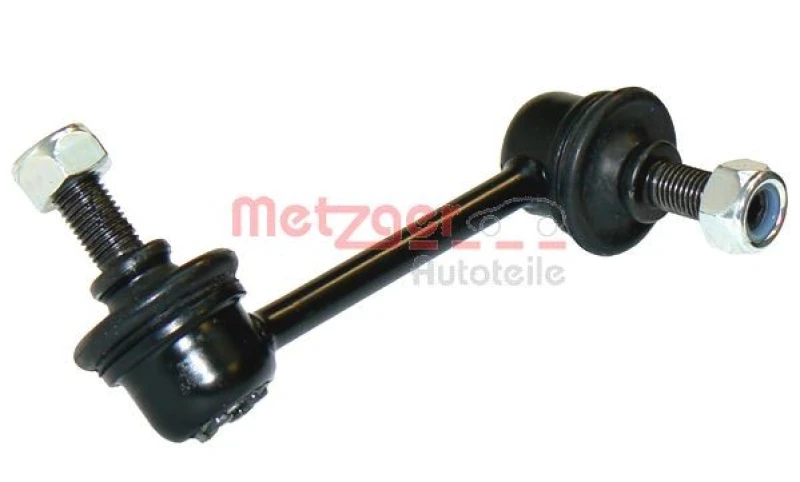 Image of METZGER 53036612 Anti-roll bar link COMPETENCE KIT, Front Axle Right, with nuts Link Stabiliser (3229)