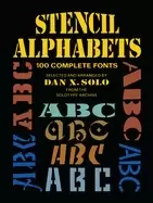 Image of stencil alphabets 100 complete fonts