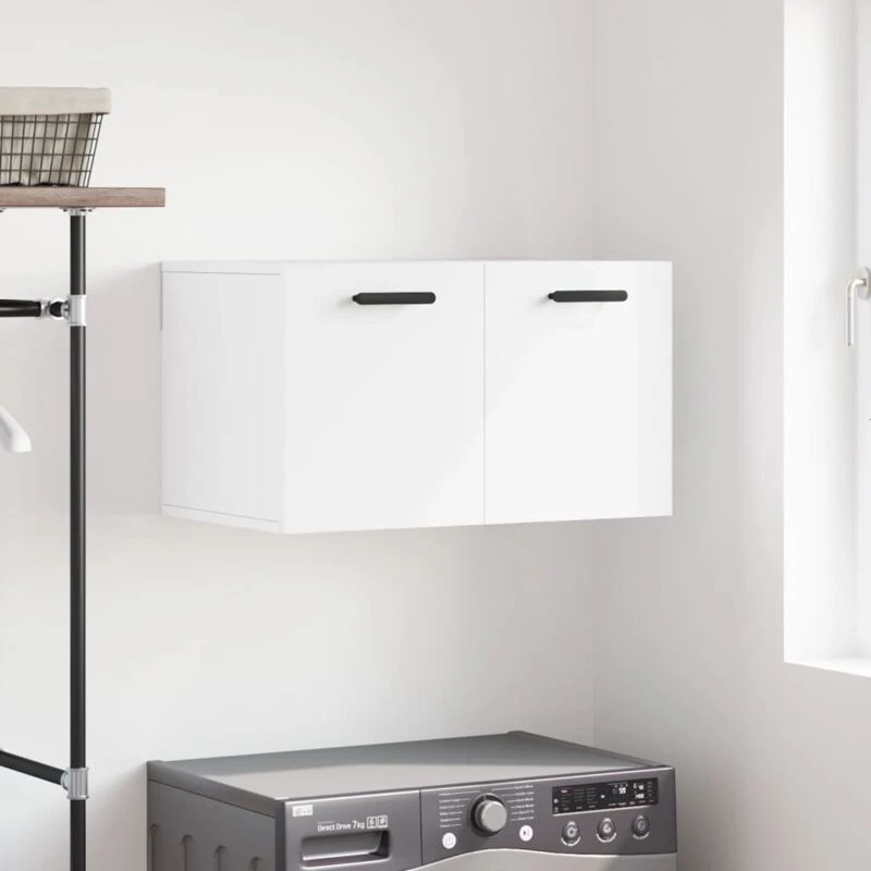 Image of VIDAXL Vidaxl - Wall Cabinet White 60x36.5x35cm Engineered Wood 8720845948696