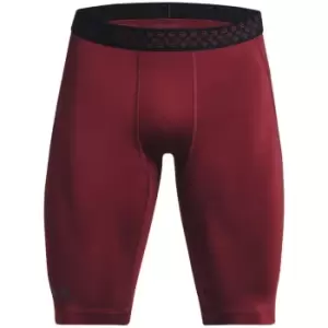 image of Under Armour Armour Rush 2.0 Long Shorts Mens - Red