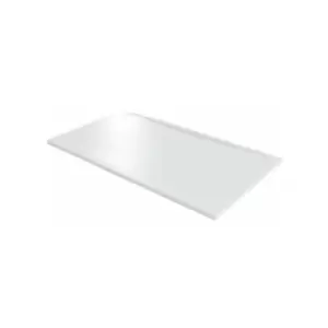 image of Level25 Rectangular Shower Tray with Waste 1000mm x 900mm - White - Merlyn