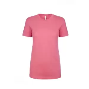 Image of Next Level Womens/Ladies Ideal T-Shirt (M) (Hot Pink)