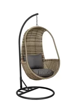 image of Royalcraft Wentworth Hanging Pod - Grey - Garden & Outdoor