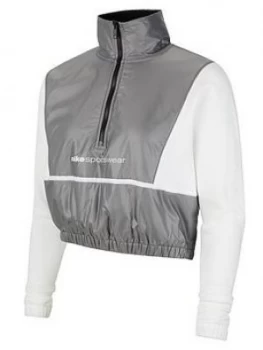 Nike Nsw Archive Rmx Quater Zip Jacket - White