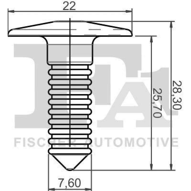 Image of FA1 Trim clip FA1 21-10013.5