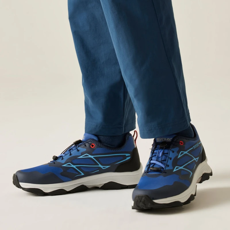 Image of Regatta Regatta Men Blaze Shoe in Mid Blue Size: 8 Mid Blue 8 Male 5063516025849